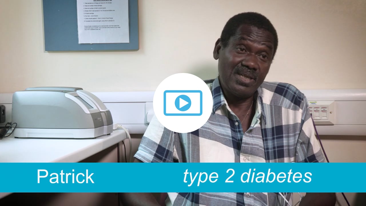 Image for Patrick - type 2 diabetes, walks his way to better health